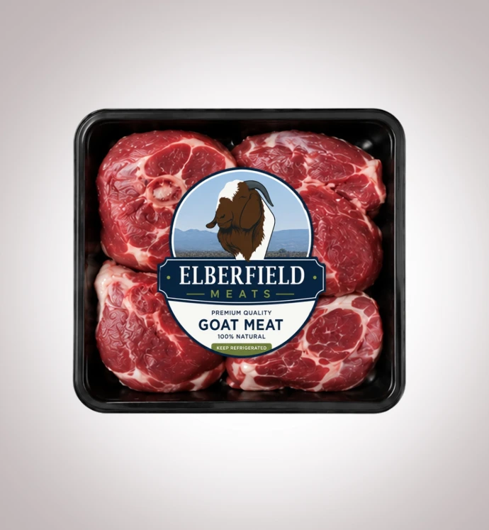 Slice Goat meat